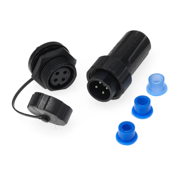 IP68 Plug & Socket Pair Connectors | Screw Terminal | Index Marine